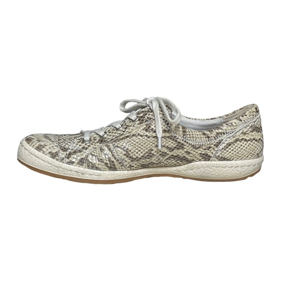 Joseph Seibel Women's Caspian Sneakers Size EU 39 US 8-8.5 Taupe Gray Leather - Picture 5 of 12